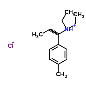73728-69-5  N,N-diethyl-1-(4-methylphenyl)propan-1-aminium chloride