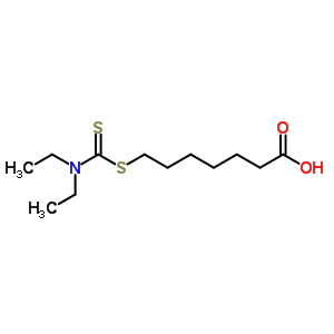 73806-70-9  7-[(diethylcarbamothioyl)sulfanyl]heptanoic acid