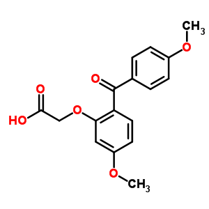 75226-99-2  [5-methoxy-2-(4-methoxybenzoyl)phenoxy]acetic acid