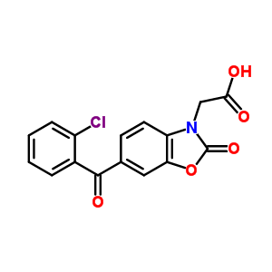 76751-99-0  [6-(2-chlorobenzoyl)-2-oxo-1,3-benzoxazol-3(2H)-yl]acetic acid