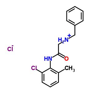 77966-31-5  N-benzyl-2-[(2-chloro-6-methylphenyl)amino]-2-oxoethanaminium chloride