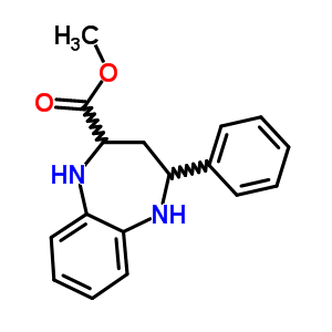 87896-34-2  methyl 4-phenyl-2,3,4,5-tetrahydro-1H-1,5-benzodiazepine-2-carboxylate