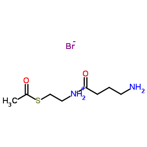 97314-03-9  N-[2-(acetylsulfanyl)ethyl]-4-amino-1-oxobutan-1-aminium bromide