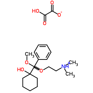 99998-17-1  1-{[2-(dimethylamino)ethoxy](methoxy)phenylmethyl}cyclohexanol ethanedioate (salt)