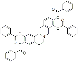 106570-40-5  2,3,9,10-Berbinetetrol, tetrabenzoate (7CI)