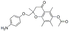 107188-37-4  2-(4-AMINOPHENOXYMETHYL)-2,5,7,8-TETRAMETHYL-4-OXOCHROMAN-6-YL ACETATE