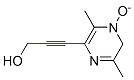 109224-36-4  2-Propyn-1-ol,3-(3,6-dimethyl-4-oxidopyrazinyl)-(9CI)