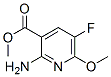 111374-71-1  3-Pyridinecarboxylicacid,2-amino-5-fluoro-6-methoxy-,methylester(9CI)