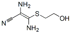 116014-66-5  2-Propenenitrile, 2,3-diamino-3-[(2-hydroxyethyl)thio]-
