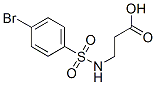 116035-58-6  3-{[(4-BROMOPHENYL)SULFONYL]AMINO}PROPANOIC ACID