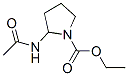 121537-91-5  1-Pyrrolidinecarboxylicacid,2-(acetylamino)-,ethylester(9CI)