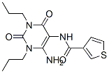 121543-20-2  3-Thiophenecarboxamide, N-(6-amino-1,2,3,4-tetrahydro-2,4-dioxo-1,3-dipropyl-5-pyrimidinyl)-