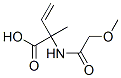 121704-28-7  3-Butenoic acid, 2-[(methoxyacetyl)amino]-2-methyl- (9CI)