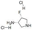 125197-38-8  3-Pyrrolidinamine,4-fluoro-,dihydrochloride,cis-(9CI)