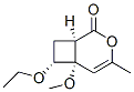 133319-21-8  3-Oxabicyclo[4.2.0]oct-4-en-2-one,7-ethoxy-6-methoxy-4-methyl-,(1alpha,6alpha,7alpha)-(9CI)