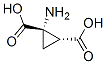 134098-41-2  1,2-Cyclopropanedicarboxylicacid,1-amino-,trans-(9CI)
