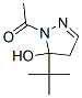 137882-69-0  1H-Pyrazol-5-ol, 1-acetyl-5-(1,1-dimethylethyl)-4,5-dihydro- (9CI)