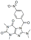 148122-88-7  1H-Purine-2,6-dione, 8-(dimethylamino)-3,7-dihydro-1,3-dimethyl-7-(4-nitrobenzoyl)-