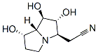 156205-60-6  1H-Pyrrolizine-3-acetonitrile, hexahydro-1,2,7-trihydroxy-, 1R-(1.alpha.,2.beta.,3.alpha.,7.beta.,7a.alpha.)-