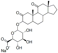 17181-16-7  11-ketoetiocholanolone glucuronide*sodium