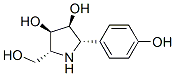 188744-98-1  3,4-Pyrrolidinediol, 2-(hydroxymethyl)-5-(4-hydroxyphenyl)-, (2R,3R,4S,5S)-