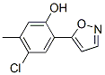 213690-32-5  4-chloro-2-(5-isoxazolyl)-5-methylphenol