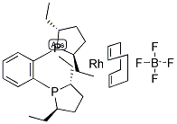 228121-39-9  (-)-Bisdiethylphospholanobenzenecyclooctadienerhod