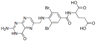 2536-53-0  3',5'-dibromofolic acid