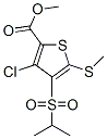 306935-21-7  methyl 3-chloro-4-(isopropylsulfonyl)-5-(methylthio)thiophene-2-carboxylate