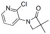 1-(2-Chloropyridin-3-yl)-3,3-dimethylazetidin-2-one