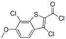 3,7-Dichloro-6-methoxybenzo[b]thiophene-2-carbonyl chloride
