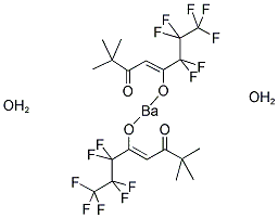 36885-31-1  Barium(ll) 6,6,7,7,8,8,8-heptafluoro-2,2-dimethyl-3,5-octanedionate