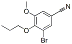 3-Bromo-5-methoxy-4-n-propoxybenzonitrile 515848-04-1