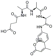 73617-90-0  N-succinyl-ala-ala-ala 7-amido-4-*methylcoumarin