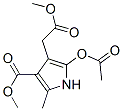 77978-85-9  methyl 5-(acetyloxy)-4-(2-methoxy-2-oxoethyl)-2-methyl-1H-pyrrole-3-carboxylate