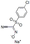 91982-77-3  sodium (4-chlorophenyl)[2-nitrilo(oxido)ethanimidoyl]dioxo-lambda~6~-sulfane