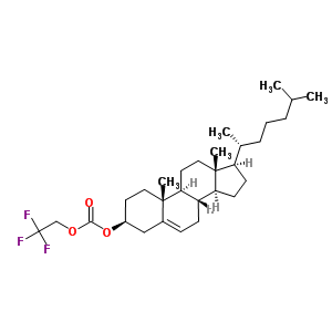 62654-06-2  (3beta)-cholest-5-en-3-yl 2,2,2-trifluoroethyl carbonate