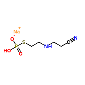 63717-21-5  sodium S-{2-[(2-cyanoethyl)amino]ethyl} hydrogen phosphorothioate