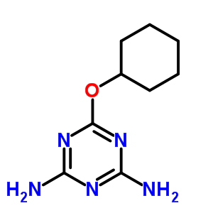63979-36-2  6-(cyclohexyloxy)-1,3,5-triazine-2,4-diamine
