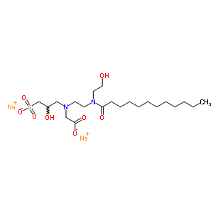 68298-15-7  disodium [{2-[dodecanoyl(2-hydroxyethyl)amino]ethyl}(2-hydroxy-3-sulfonatopropyl)amino]acetate