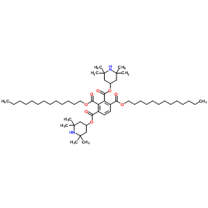 101544-99-4  1,3-bis(2,2,6,6-tetramethylpiperidin-4-yl) 2,4-ditridecyl benzene-1,2,3,4-tetracarboxylate