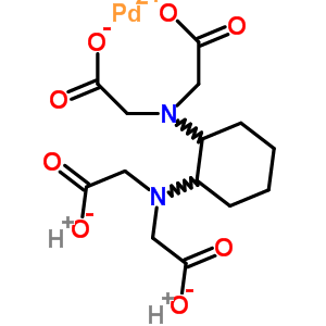 15679-95-5;67989-92-8  palladium(2+) hydrogen 2,2',2'',2'''-(cyclohexane-1,2-diyldinitrilo)tetraacetate (1:2:1)