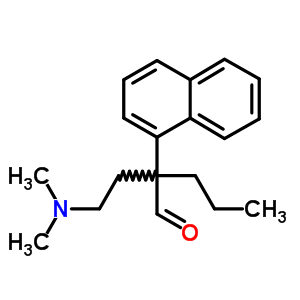 30121-05-2  2-[2-(dimethylamino)ethyl]-2-(naphthalen-1-yl)pentanal