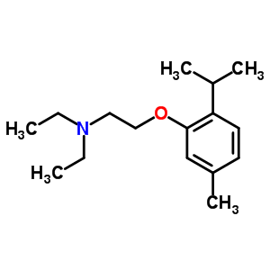 3562-20-7;75352-37-3  N,N-diethyl-2-[5-methyl-2-(propan-2-yl)phenoxy]ethanamine