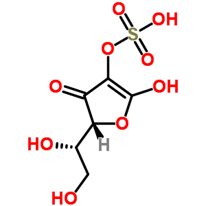 37627-95-5  2-O-sulfo-L-threo-hex-1-enofuranos-3-ulose