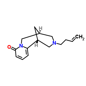 529-78-2  (1R,5S)-3-(but-3-en-1-yl)-1,2,3,4,5,6-hexahydro-8H-1,5-methanopyrido[1,2-a][1,5]diazocin-8-one