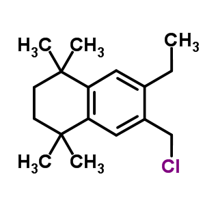 58243-84-8  6-(chloromethyl)-7-ethyl-1,1,4,4-tetramethyl-1,2,3,4-tetrahydronaphthalene