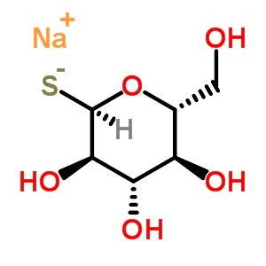 62778-20-5;89677-14-5  sodium (2R,3R,4S,5S,6R)-3,4,5-trihydroxy-6-(hydroxymethyl)tetrahydro-2H-pyran-2-thiolate (non-preferred name)