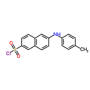 62778-24-9  6-[(4-methylphenyl)amino]naphthalene-2-sulfonyl chloride
