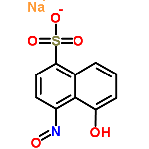 63182-24-1  sodium 5-hydroxy-4-nitrosonaphthalene-1-sulfonate